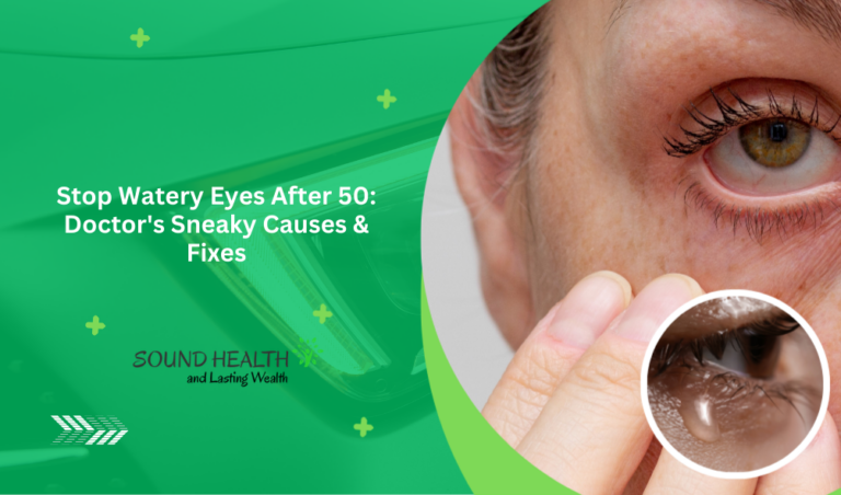 Say Goodbye to Watery Eyes After 50: Doctor-Approved Causes & Solutions Revealed!