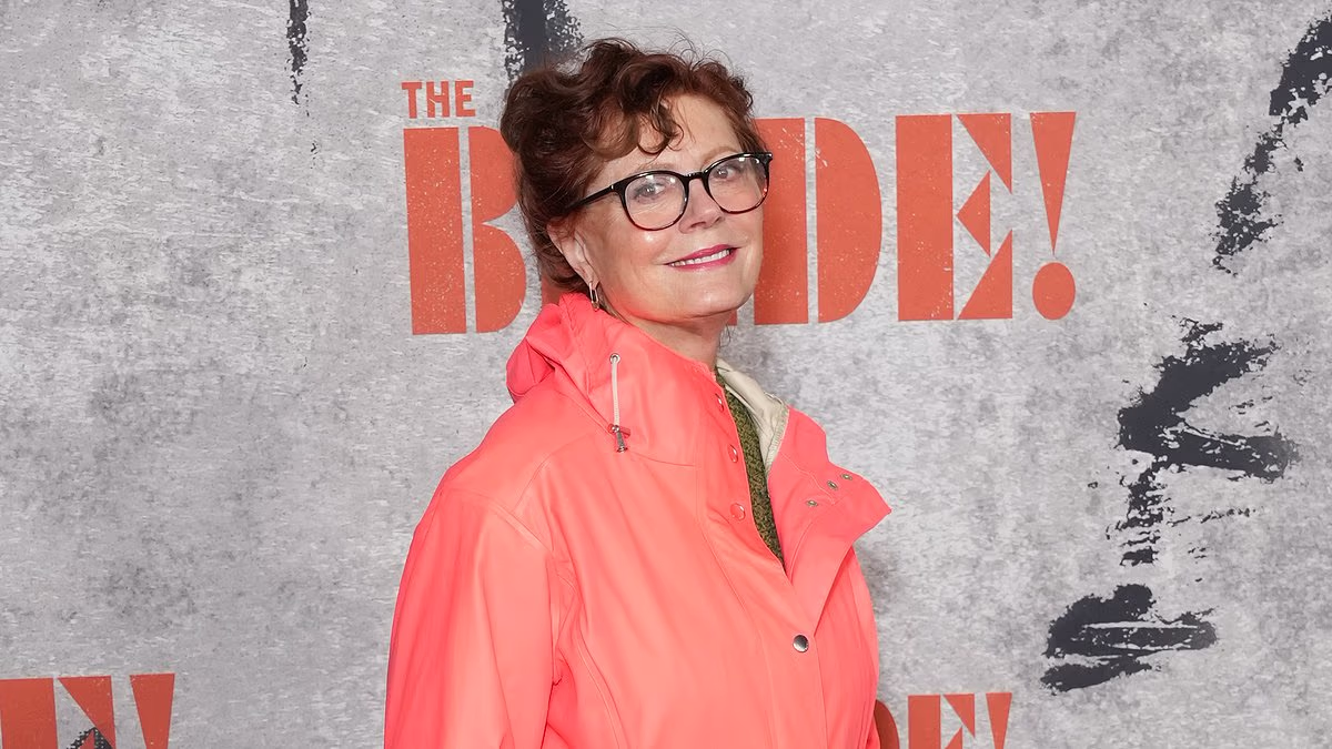 Susan Sarandon hits The Bride premiere after Hollywood blacklist claim
