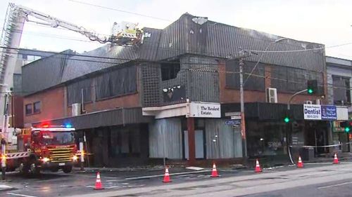 Police are investigating a suspicious fire at the infamous Love Machine nightclub.