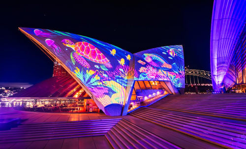 The artwork It's Beautiful Down Here by Rebecca Mills.