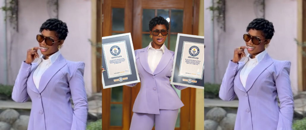 Tacha Bags Two Guinness World Records For Marathon Makeovers