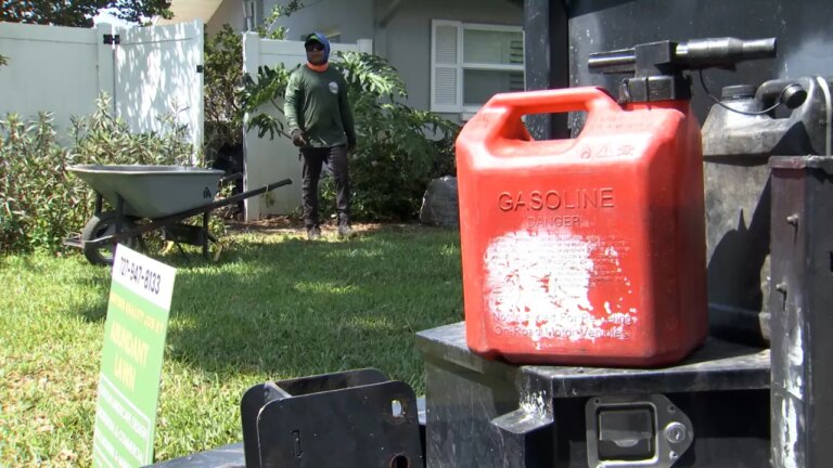 Tampa Bay Landscapers Face Challenges as Gas Prices Surge