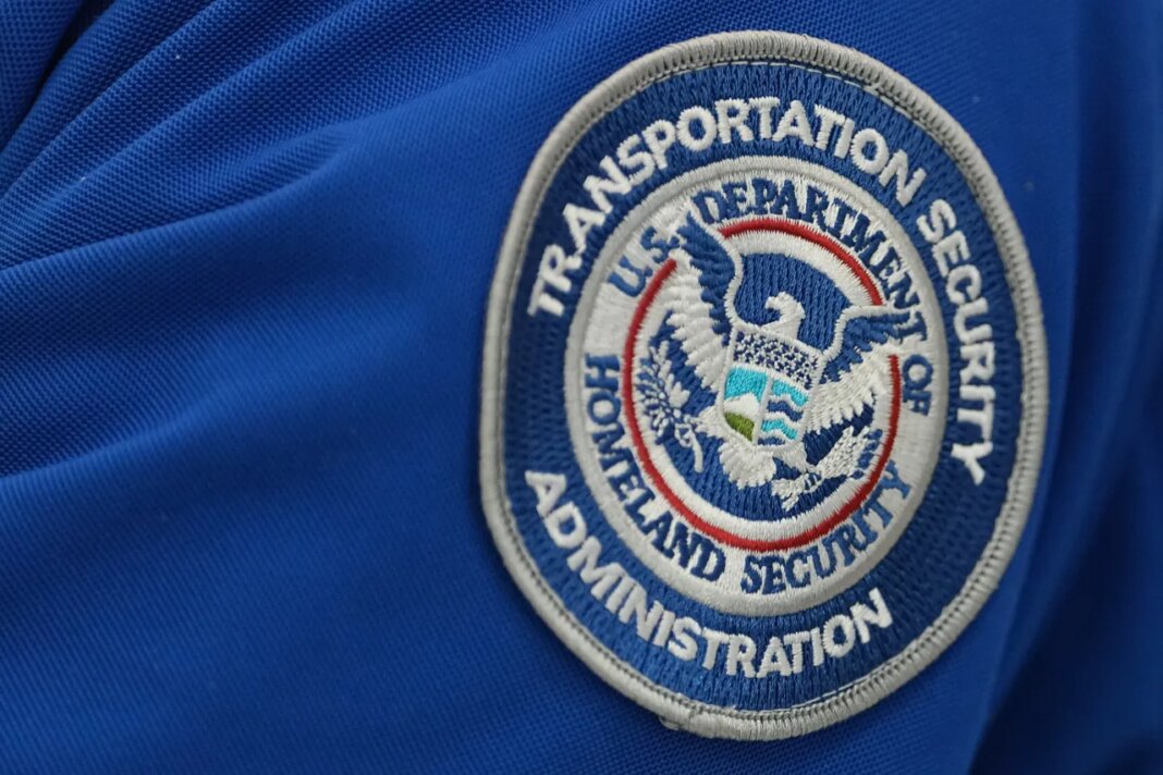 A Transportation Security Administration (TSA) workers