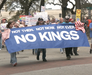Thousands attend 'No Kings' rally across Lowcountry, Coastal Empire