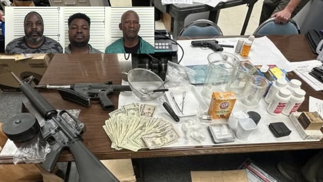 Three arrested after drug manufacturing investigation scheme in Southeast Georgia, police say