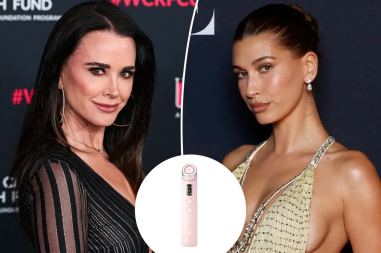 Exclusive 42% Discount on Celebrity-Favorite All-in-One Beauty Tool: Endorsed by Kyle Richards, Hailey Bieber, and Kylie Jenner