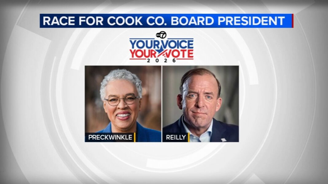 Toni Preckwinkle vs Brendan Reilly: Cook County Board president, ald. make final appeals to voters before Illinois Election Day