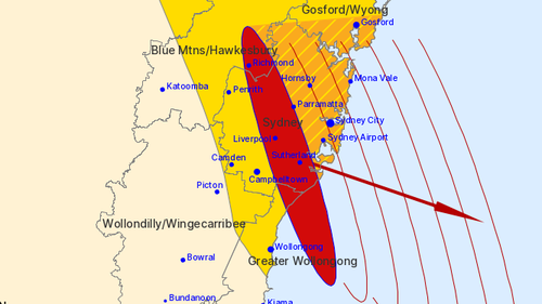 Thunderstorms set to roll through Sydney.