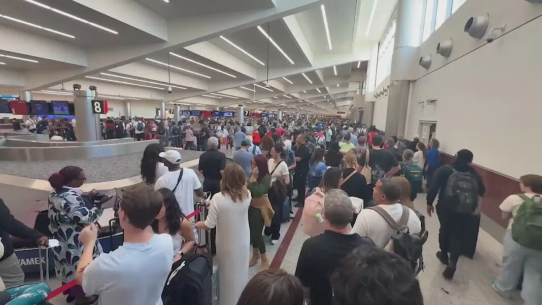 Travelers react to long lines at Hartsfield-Jackson as ICE agents are deployed