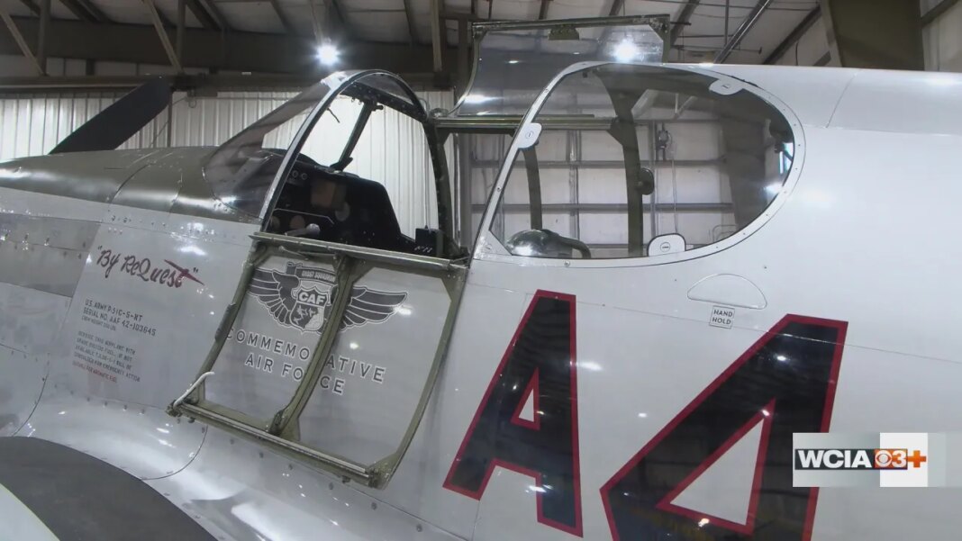Traveling exhibit brings historic plane to Rantoul