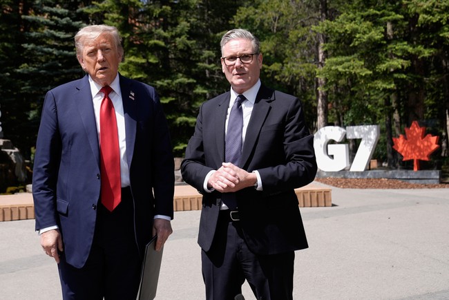 Trump Lets Britain's Keir Starmer Have It: 'We Don't Need People That Join Wars After We've Already Won!'