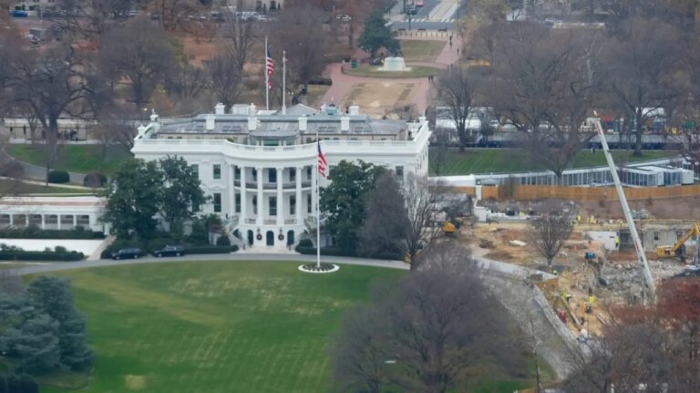 Trump Reveals Plans for Major Military Complex Beneath New White House Ballroom