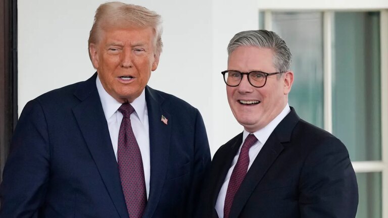 Trump and Starmer Call for Reopening of Strait of Hormuz Amid Growing Middle East Tensions