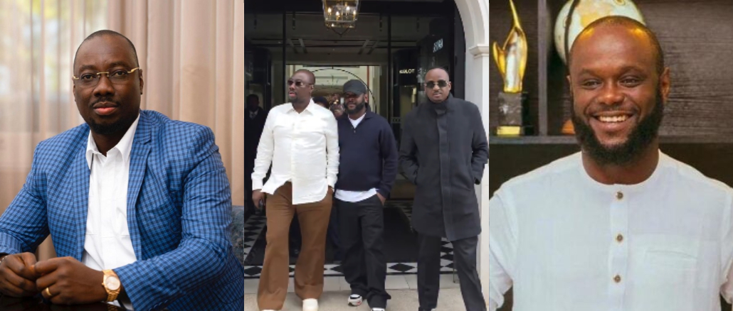 “Tuesday Lunch With Family”- Obi Cubana Shares Warm Moment With Seyi Tinubu Abroad