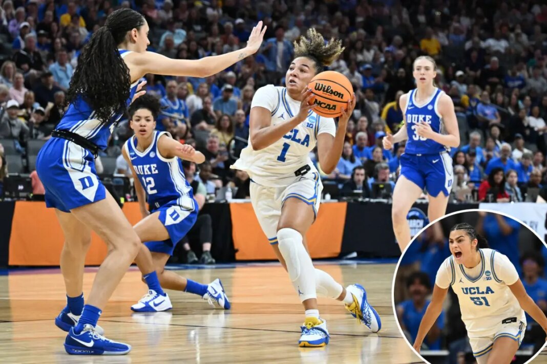 UCLA women's basketball beats Duke to reach Final Four