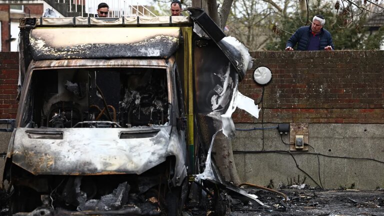 UK Police Arrest Two in Connection with Antisemitic Arson Attack; Investigate Potential Iran Ties