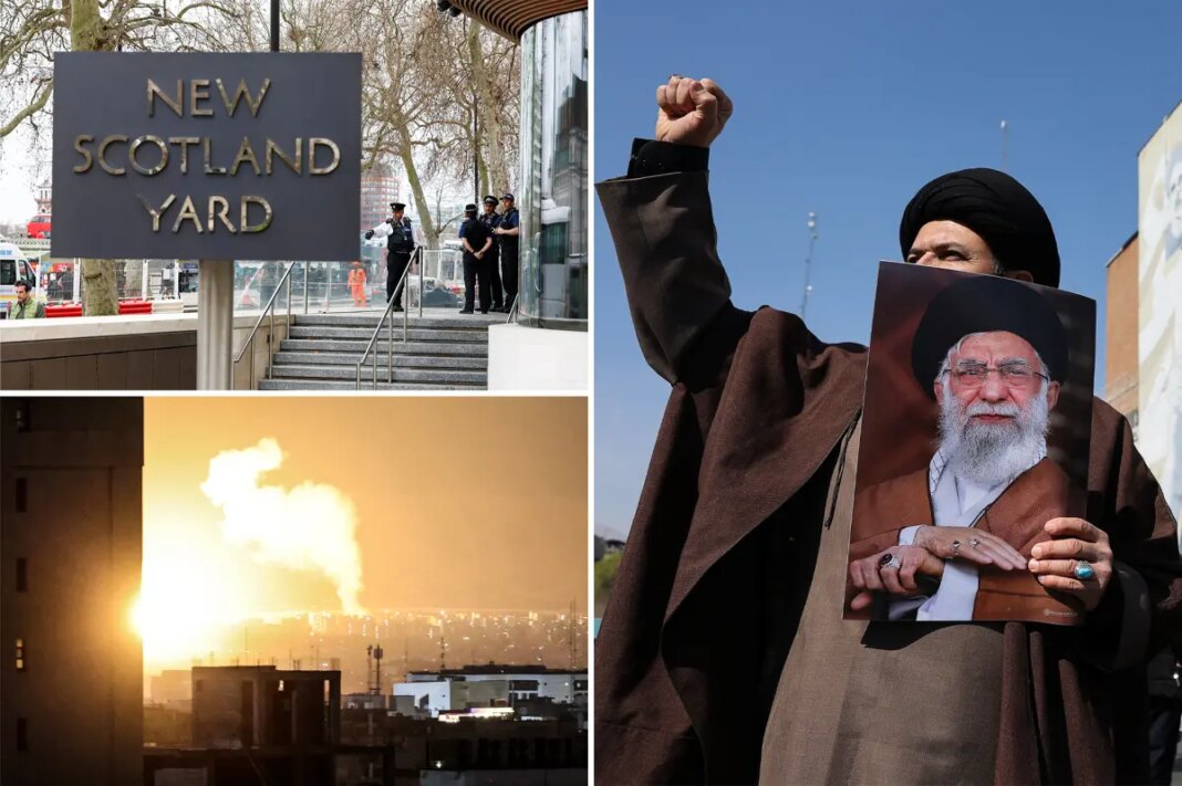UK police say 4 men arrested on suspicion of aiding Iran by spying on Jewish community