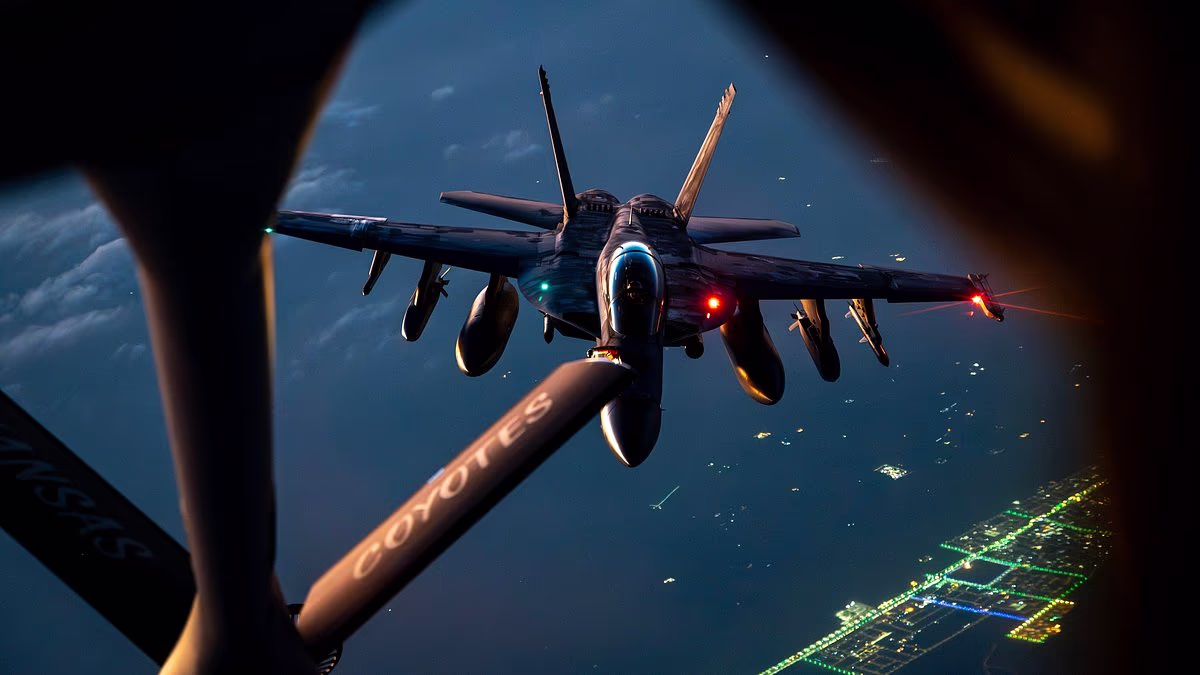 US military refueling plane goes down in Iraq