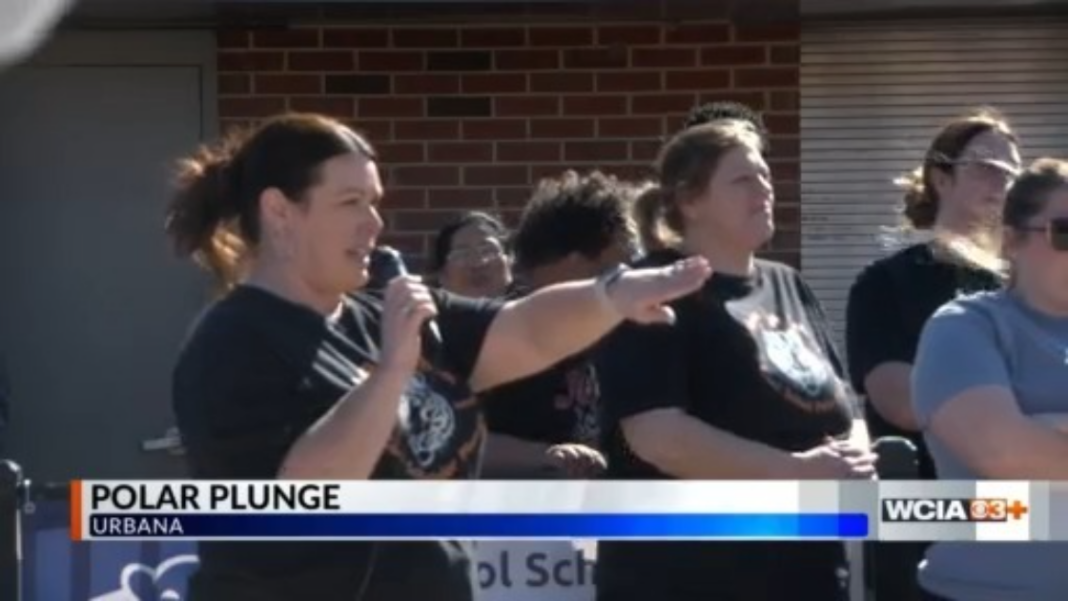 Urbana students, staff participate in Polar Plunge for a good cause