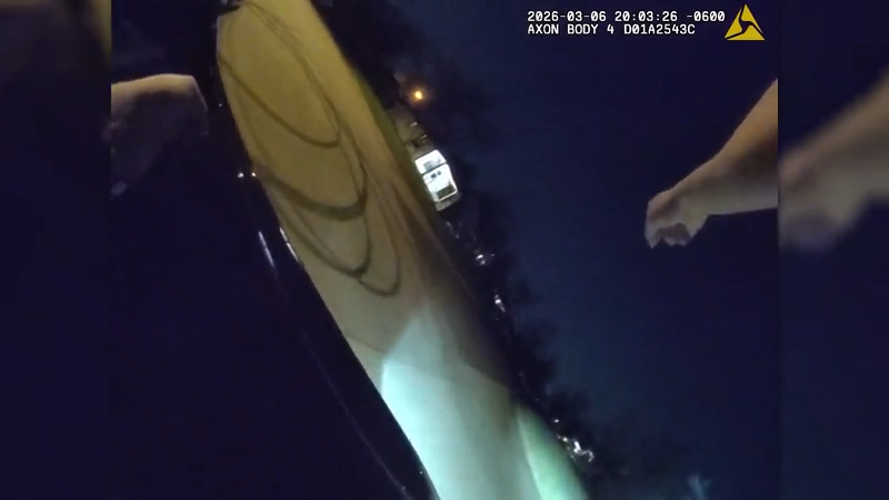 WATCH: Officer hood surfs to catch teen on minibike