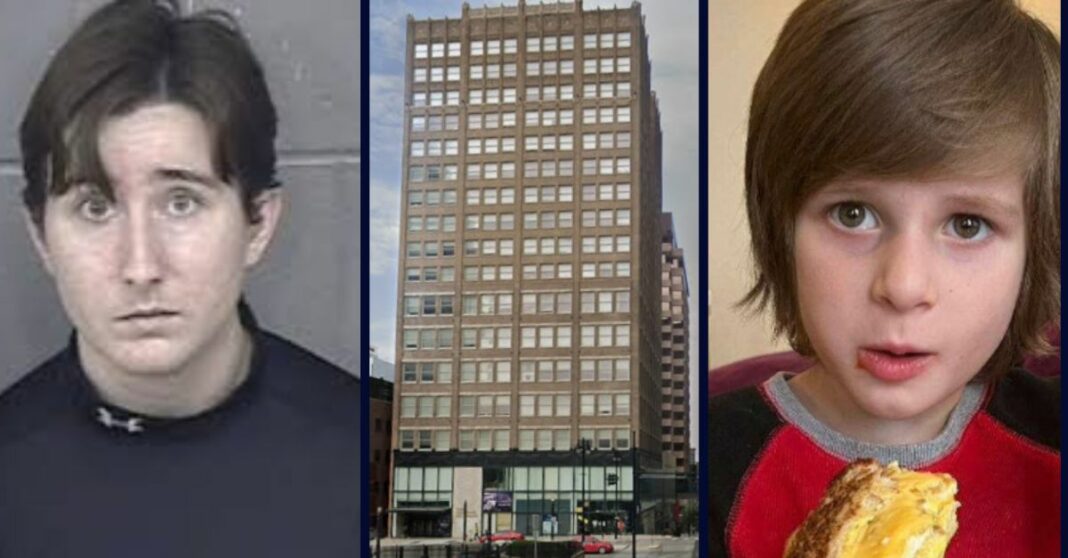 'Went out the window': 5-year-old eating chocolate syrup on windowsill plummets 17 stories to his death while mom does nothing