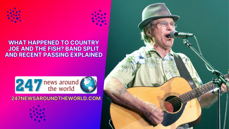 The Story Behind Country Joe and the Fish: Band Breakup and Recent Loss Uncovered