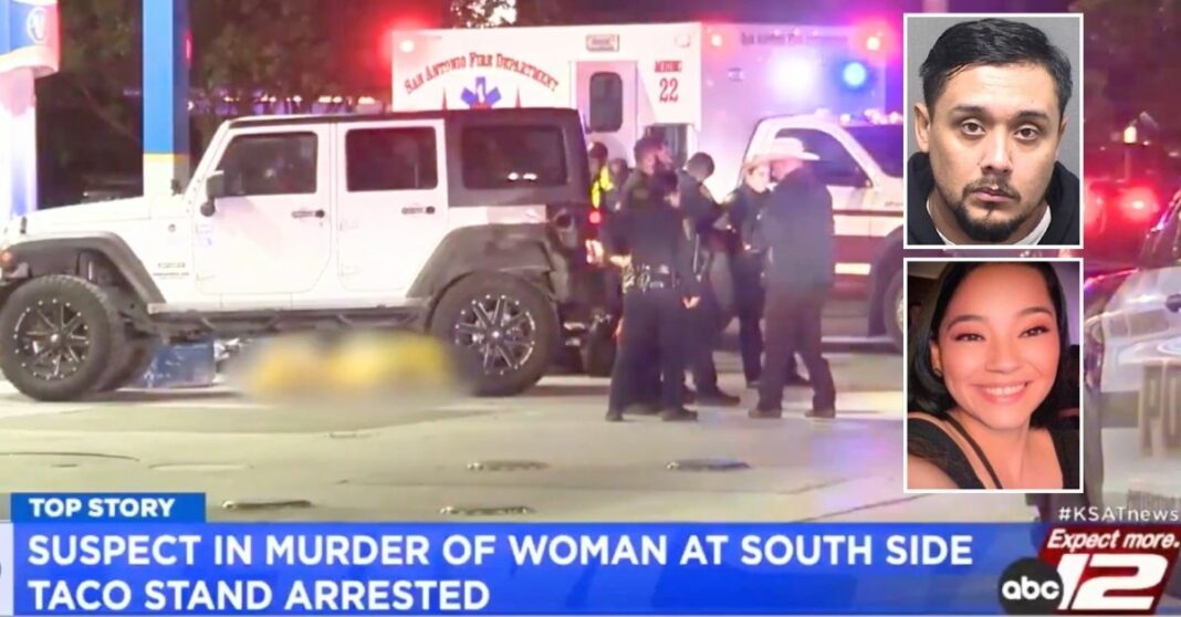 Woman waiting in Jeep outside taco stand suddenly shot dead by man yelling at her husband