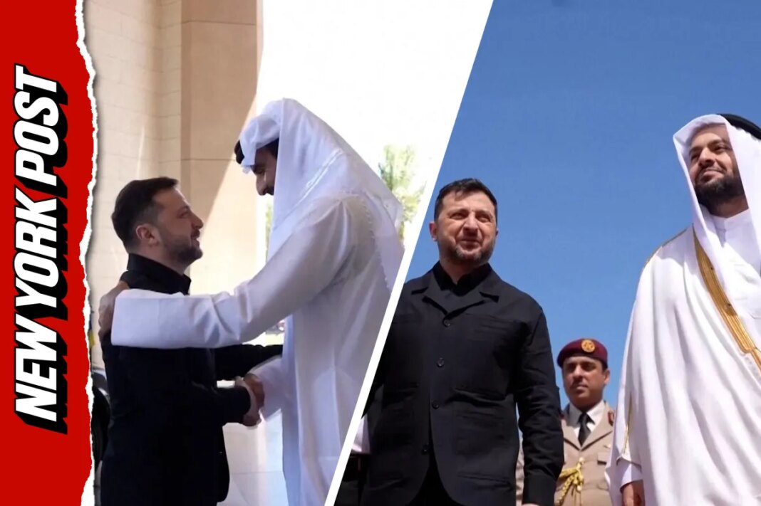 Zelensky takes surprise trip to UAE and Qatar to solidify defense and protection agreement (Video)
