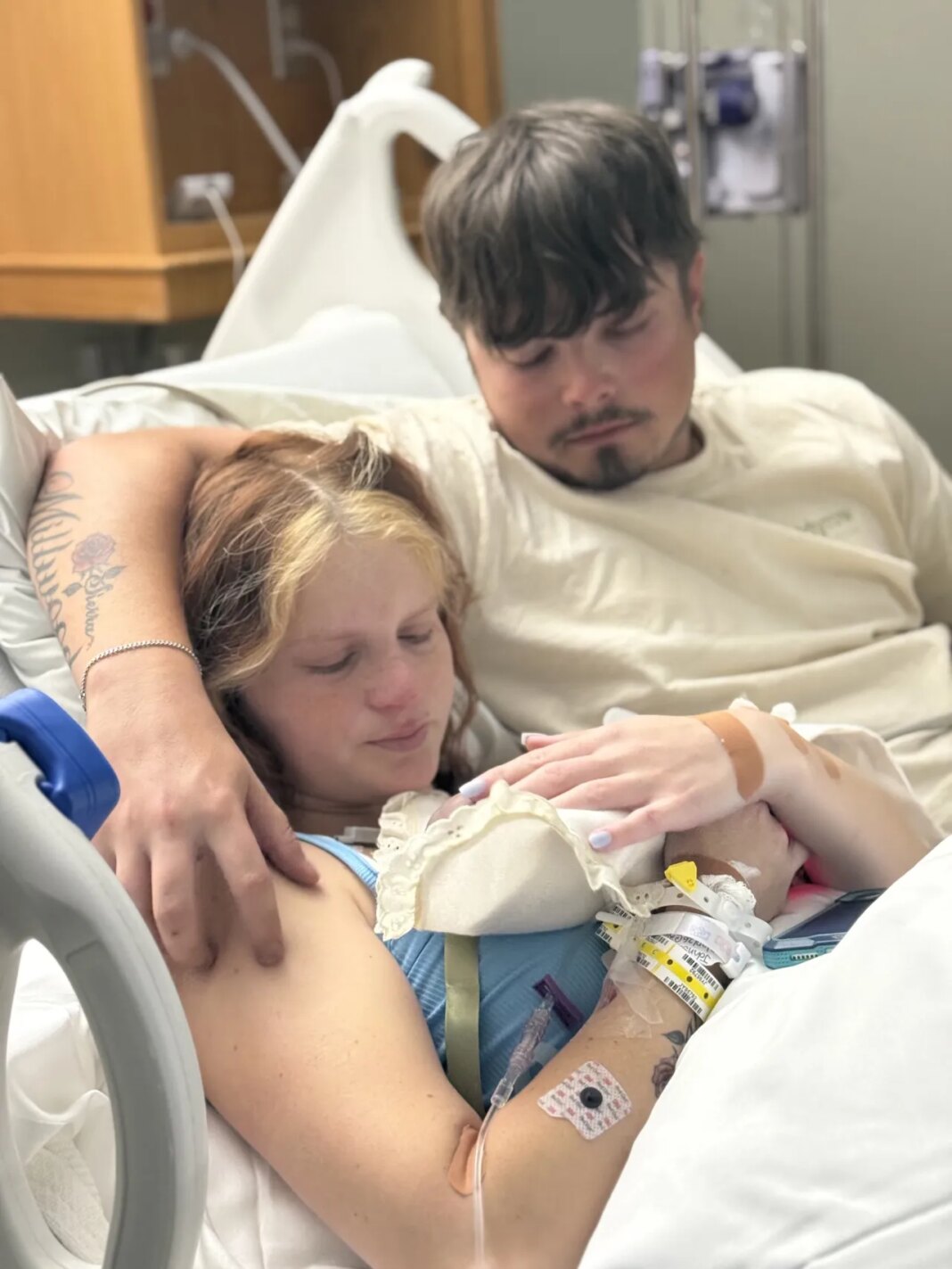 ‘He looked just like his dad’: Florida couple recounts crash that killed their unborn child
