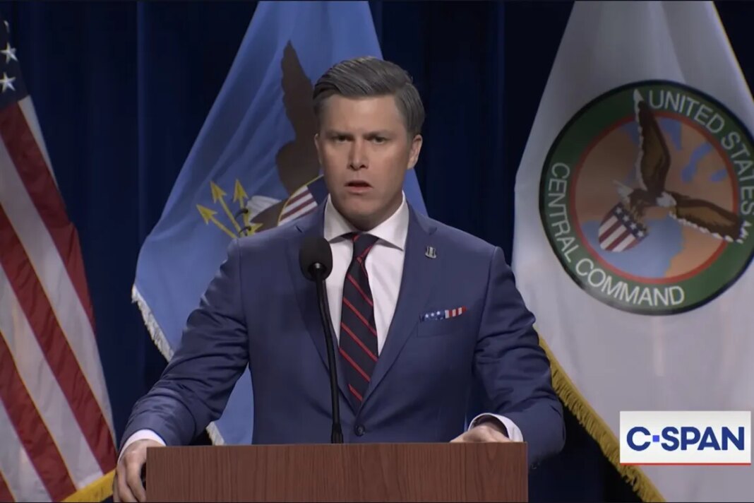 ‘SNL’ cold open has Pete Hegseth call Iran conflict a “situationship” as Colin Jost spoofs press conference