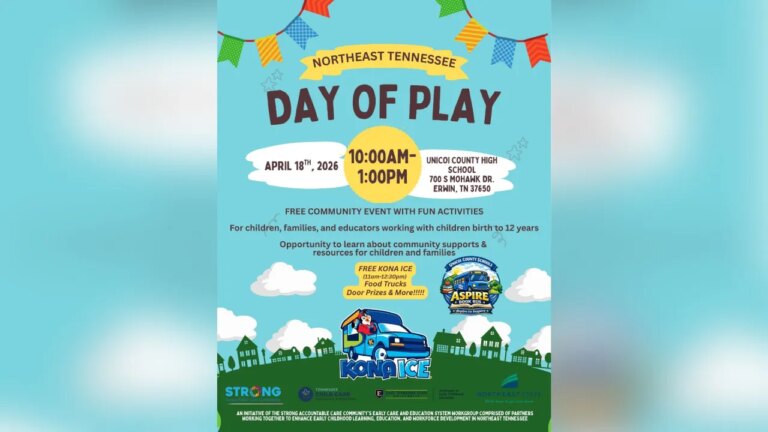 Join the Fun: ‘Northeast Tennessee Day of Play’ Celebrates Community and Fitness in Erwin this Saturday