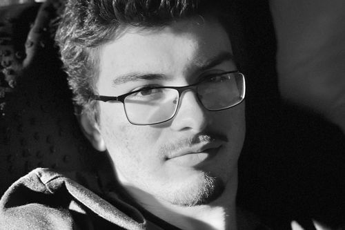 Volkan Aksoy,20, was killed when a Toyota Echo swerved across Langs Road in Ascot Vale and mounted a kerb outside the Melbourne Showgrounds around 5pm on Saturday.