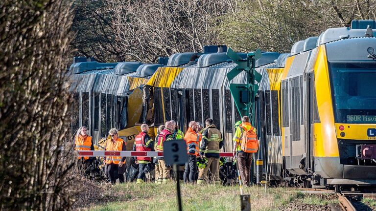 Train Collision in Denmark Results in Five Critical Injuries