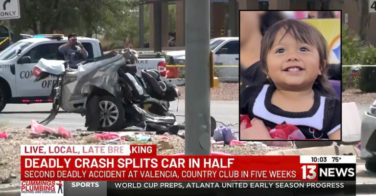 Tragic Accident: Toddler Killed and Expectant Mother Injured as Car is Severed in Half by Street Racing Incident, Authorities Report