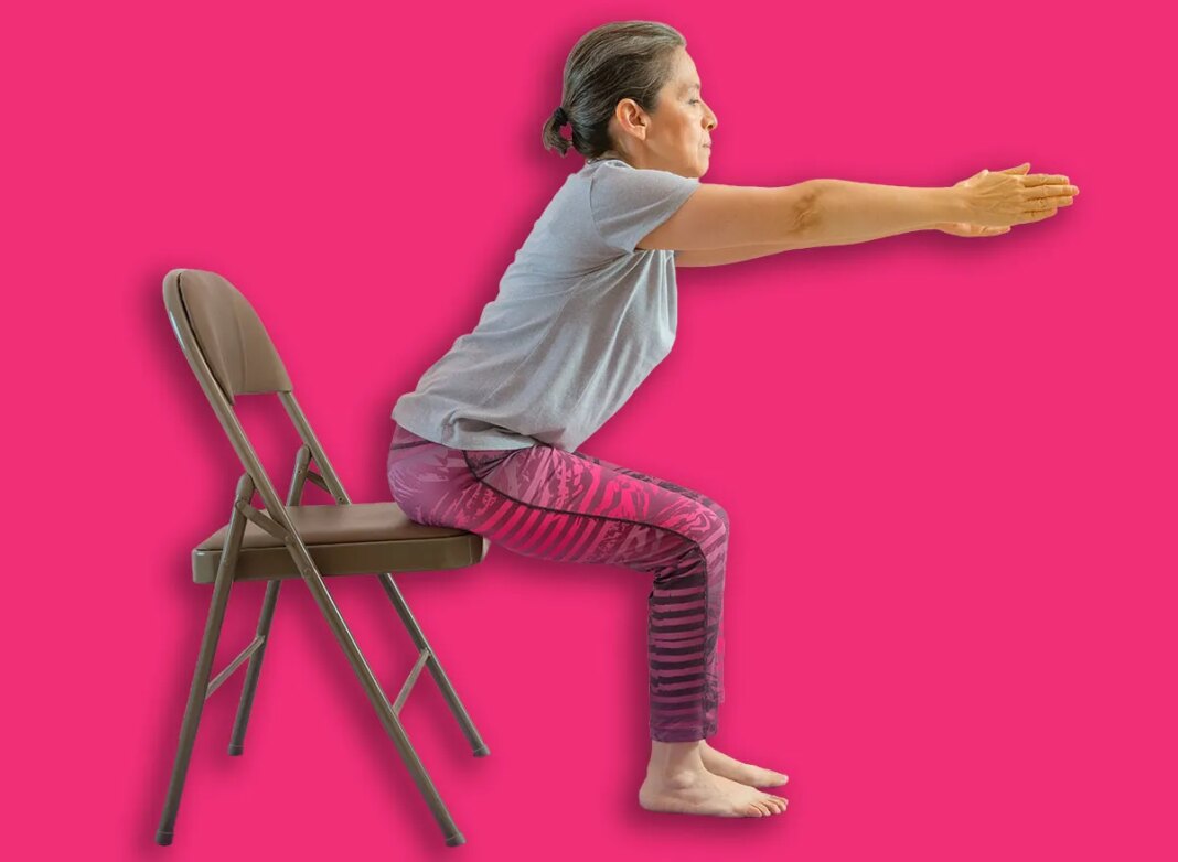 4 Chair Exercises That Shrink Love Handles Faster Than Ab Workouts After 60