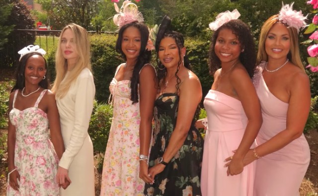 ANGELINA JOLIE AND GIZELLE BRYANT SUPPORT THEIR DAUGHTERS AT SPELMAN BRUNCH