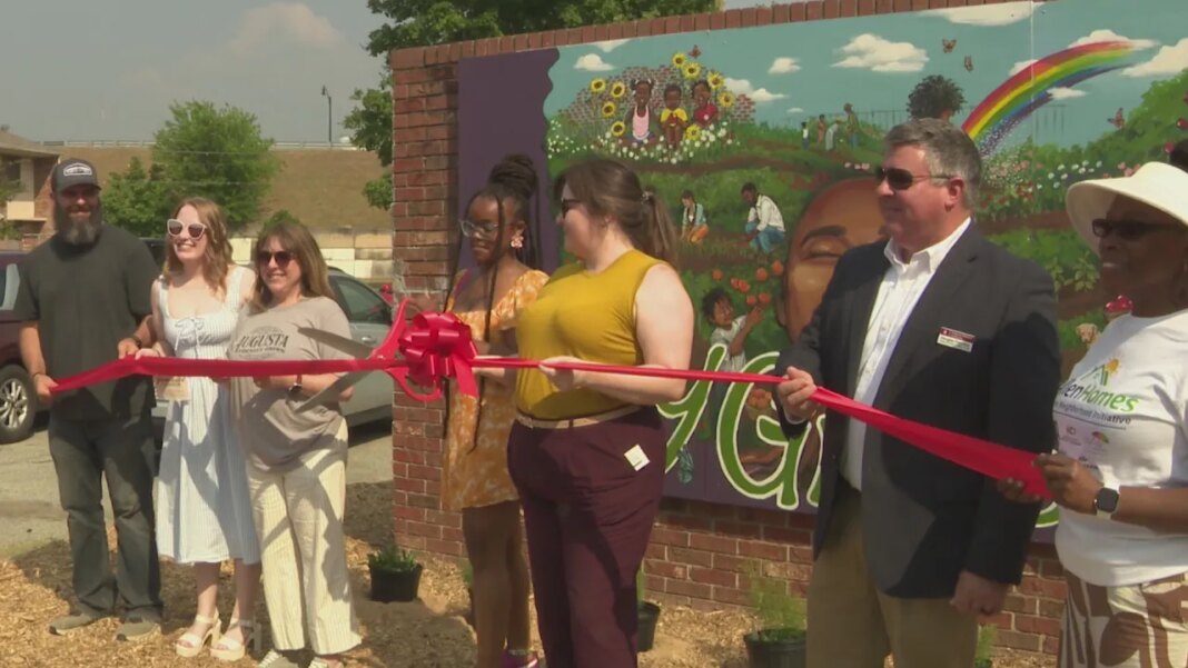 Allen Homes Community Garden debuts with Earth Day 2026 celebration in Augusta