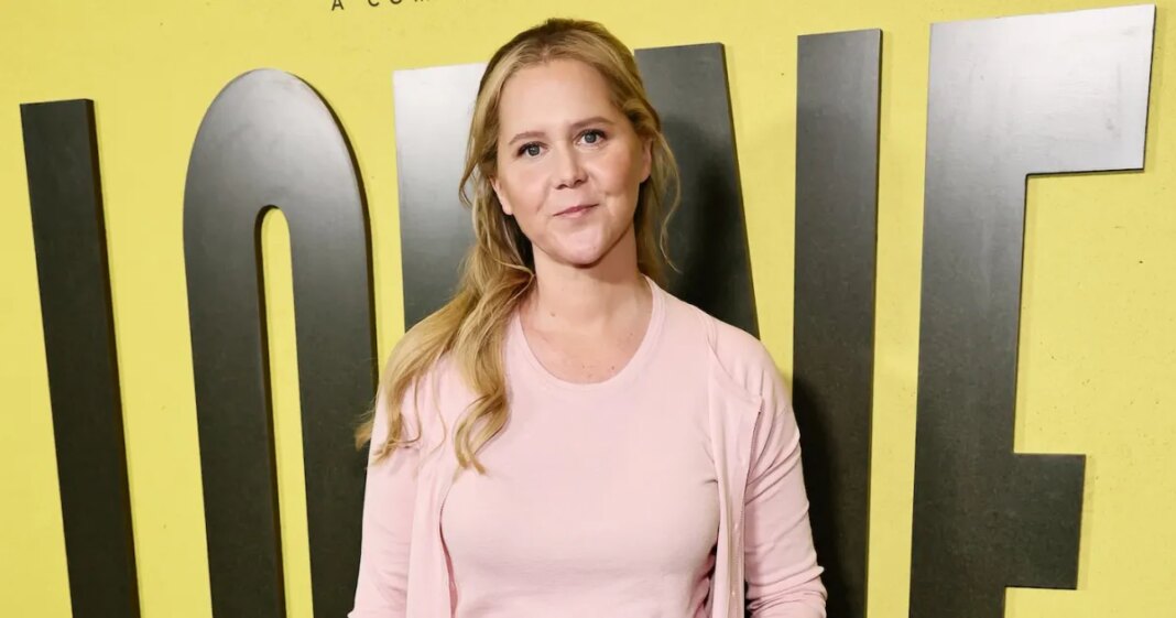 Amy Schumer Says Pilates Keeps Her 'Strong' as She Rocks Prada Top and Denim
