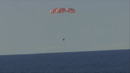 The Artemis II crew have returned to Earth, splashing into the Pacific Ocean after a ten day voyage to space.