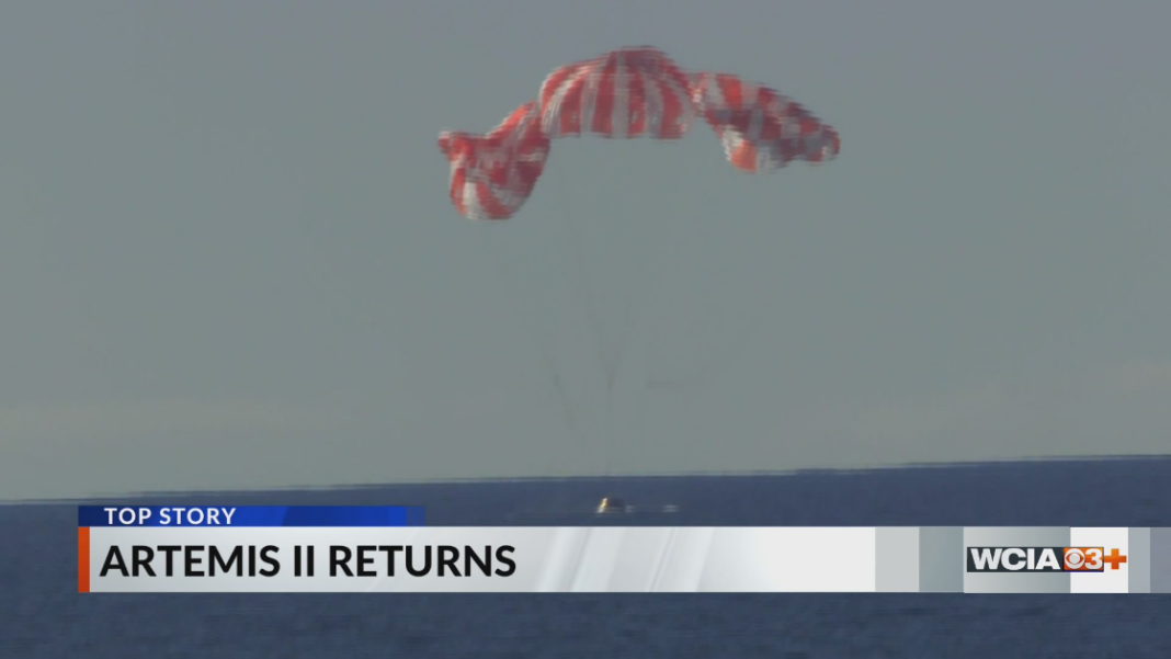 Artemis II space mission makes a splash in history