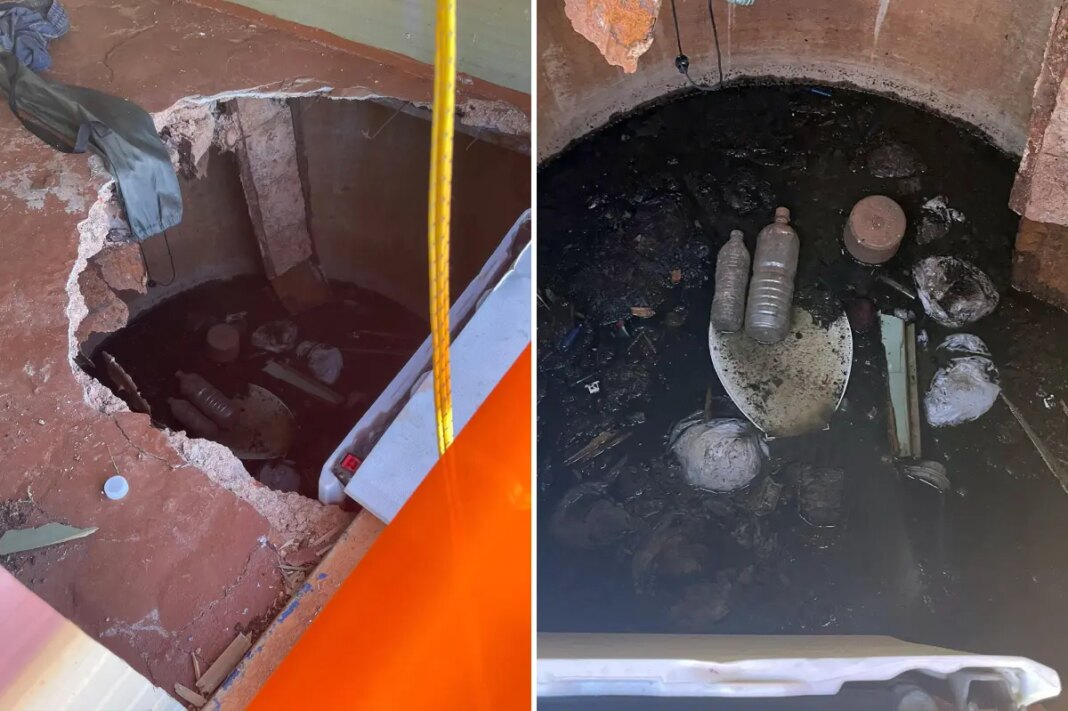 Australian tourist trapped waist-deep in sewage after outback toilet collapses