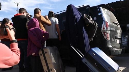 A group of so-called ISIS brides and their children left a camp in Northern Syria today, hoping to return to Australia following a failed repatriation attempt earlier this year.