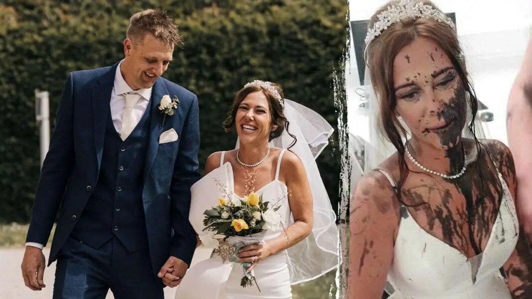 Bride’s sister-in-law douses her in black paint moments before ceremony in horrifying ‘revenge’ attack
