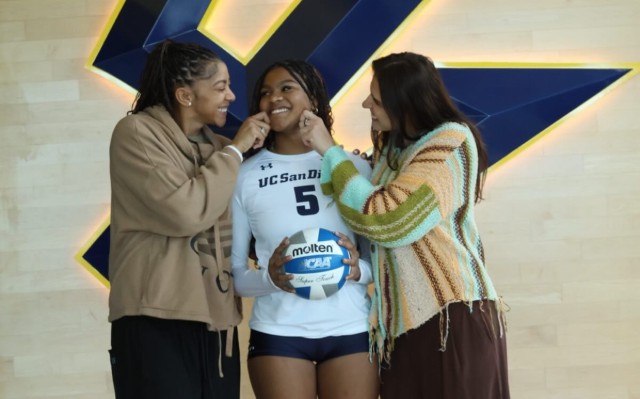 CANDACE PARKER AND SHELDEN WILLIAMS’ DAUGHTER, LAILAA, COMMITS TO UC SAN DIEGO VOLLEYBALL