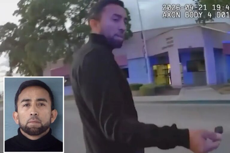 California Man’s Unexpected Actions Caught on Body-Cam Following Alleged Double Murder