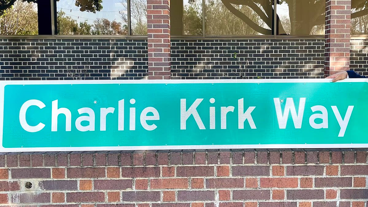 California residents melt down after street renamed Charlie Kirk way