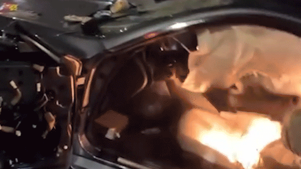 Car explodes during alleged street takeover on Chicago's South Side as city battles wave of incidents