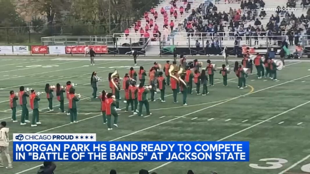 Chicago community raises funds to send Morgan Park High School marching band to battle of the bands at Jackson State University