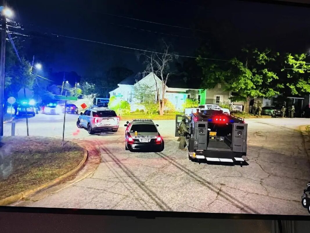 Child murder suspect apprehended after hours-long standoff, RCSO says