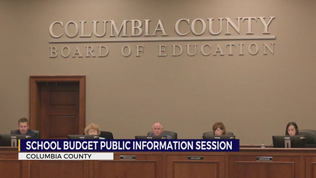 Columbia County BOE holds school budget public information session